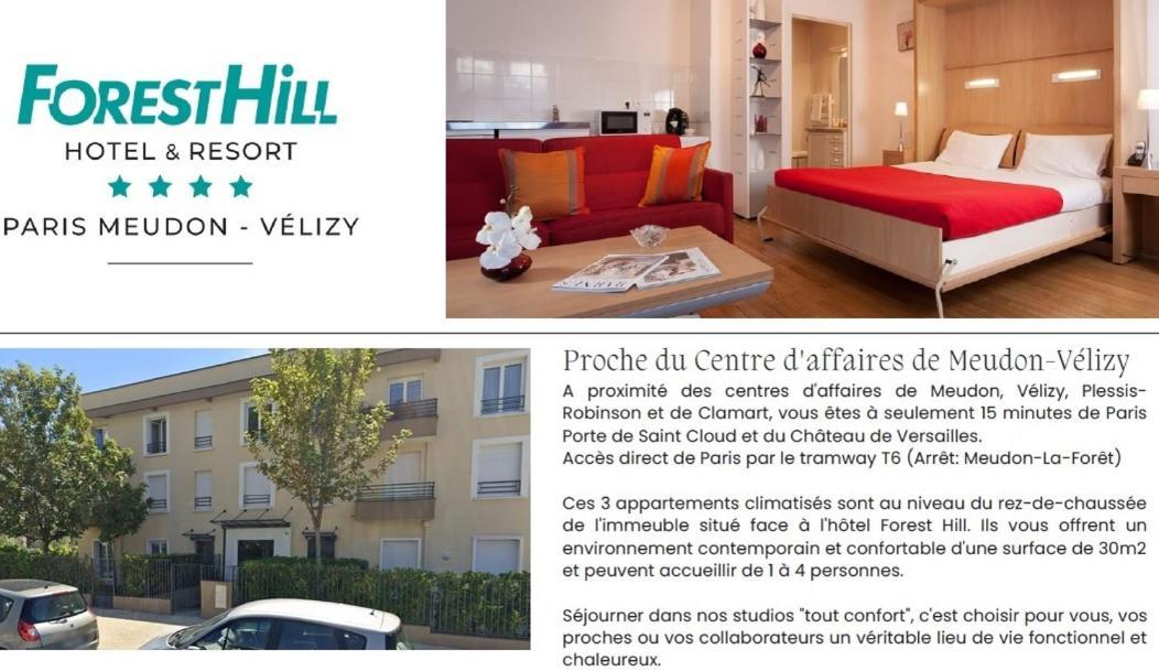 Hotel Forest Hill Meudon Velizy Room photo